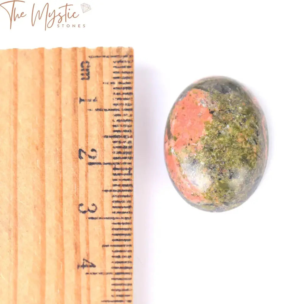 Unakite Cabochon Beads - Dome No Hole