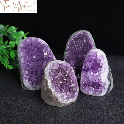 Uruguayan Amethyst Cluster Cave Display