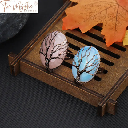 Vintage Tree Of Life Adjustable Ring