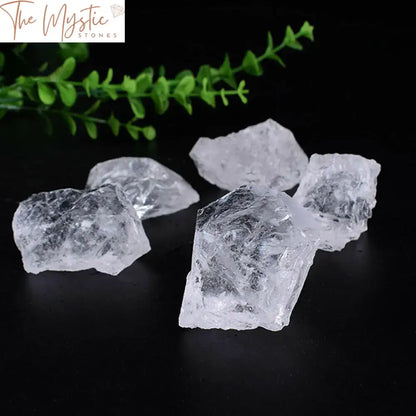 White Clear Crystal Rough Specimen - 100G