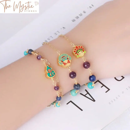 Women’s Healing 7 Chakra Adjustable Crystal Bracelet