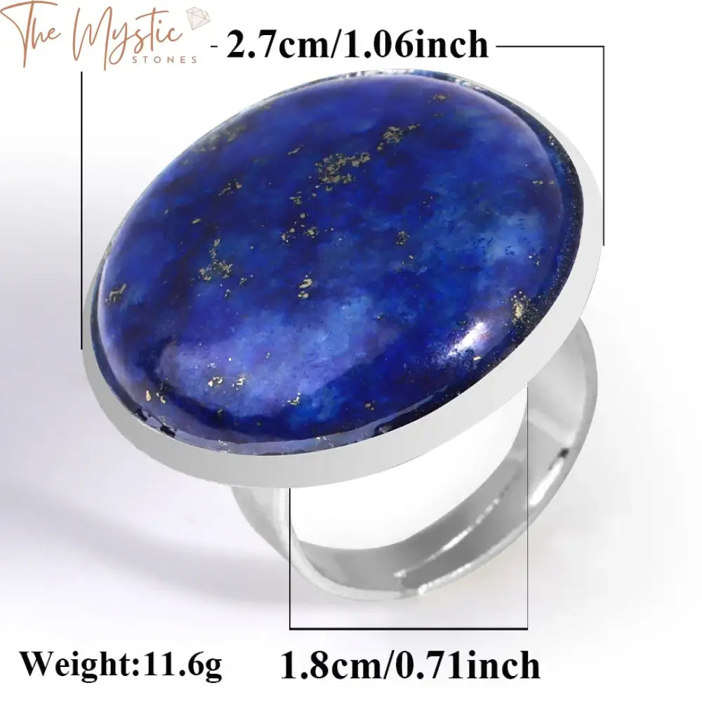 Women’s Natural Stone Crystal Ring