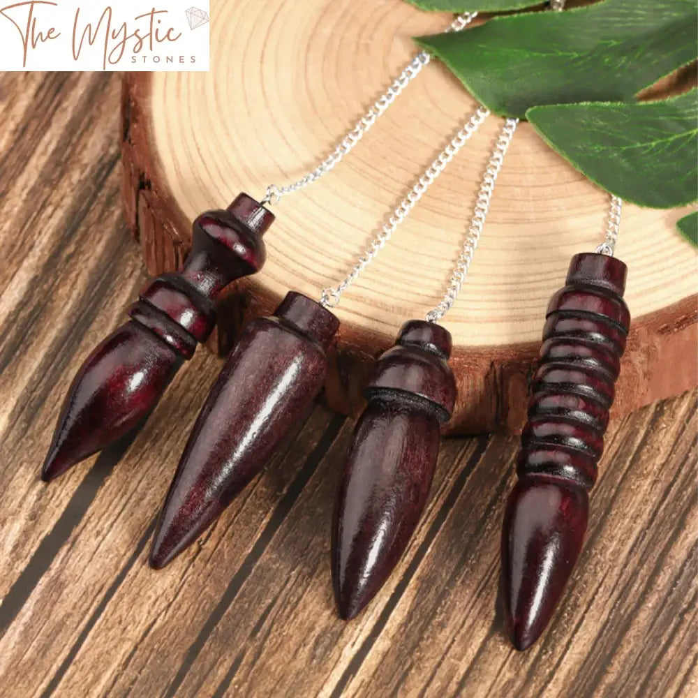 Wooden Spiritual Pendulum For Wicca And Divination