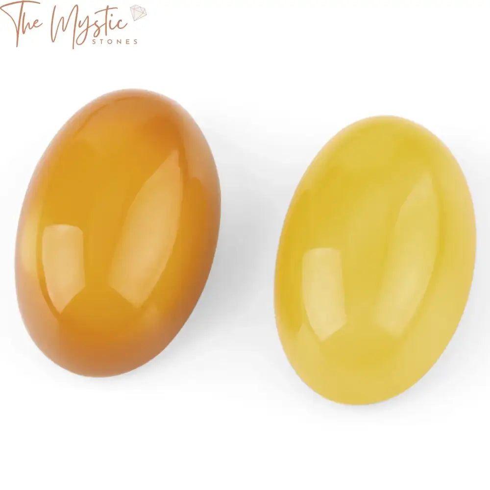 Yellow Onyx Oval Cabochon 20X30Mm