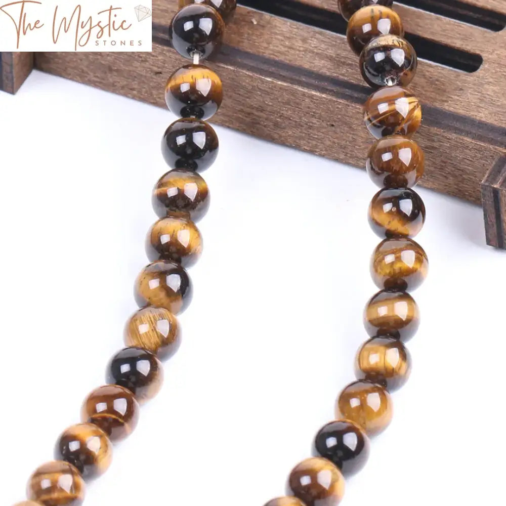 Yellow Tiger Eye 8Mm Beads