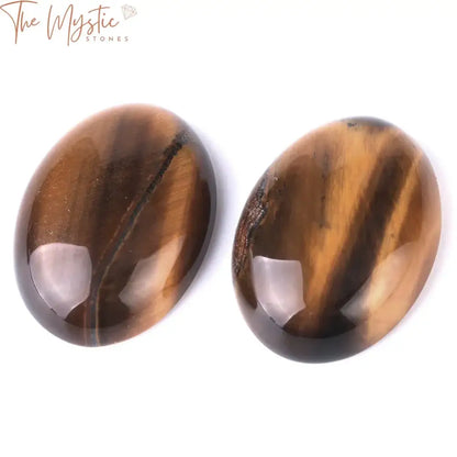 Yellow Tiger Eye Cabochon Bead