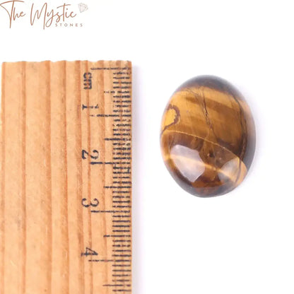 Yellow Tiger Eye Cabochon Bead