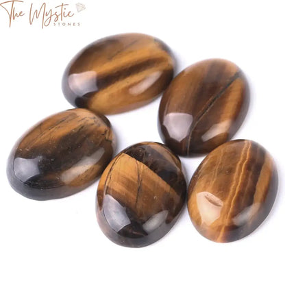 Yellow Tiger Eye Cabochon Bead