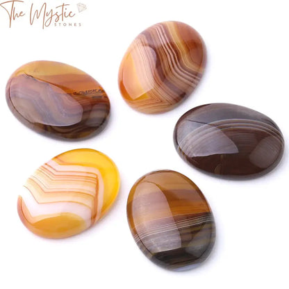 Yellow Vein Agate Cabochon Beads 22X30Mm & 30X40Mm